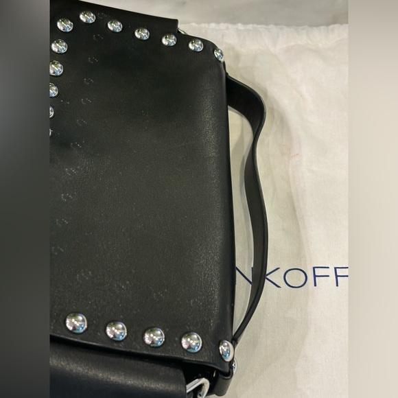 Rebecca Minkoff Black Crossbody with Silver Studs - Picture 12 of 15